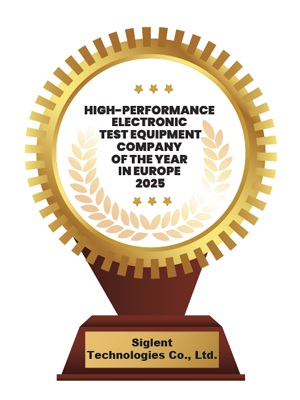 High-Performance Electronic Test Equipment Company of the Year in Europe - 2025